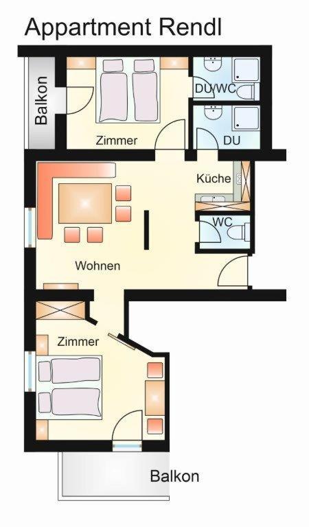 Haus Buchhammer St Anton am Arlberg Eksteriør billede